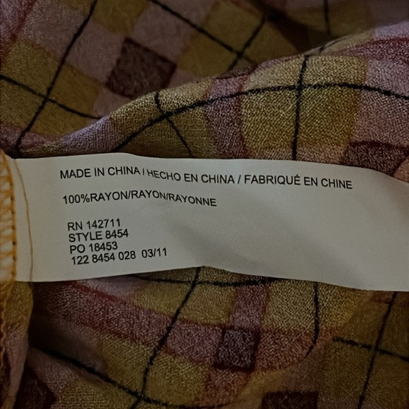 Eloquii Striped Maxi Rayon Dress Sz 20 - Picture 9 of 9